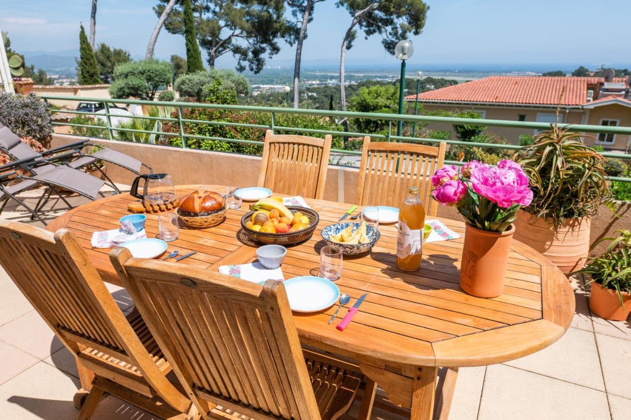 La Cle Vue Mer, Clim, Terrasse, Parking A Hyères Екстериор снимка