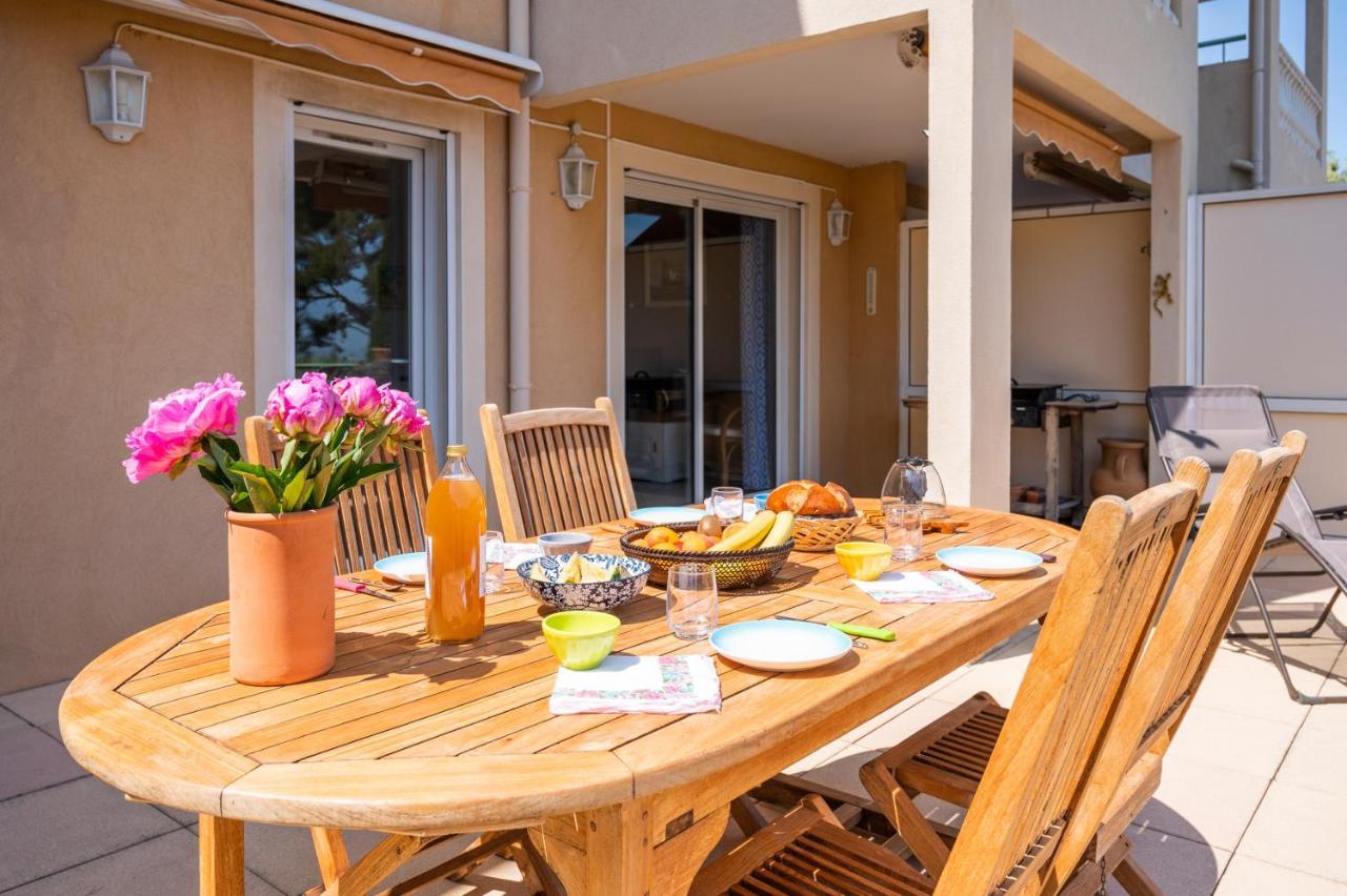 La Cle Vue Mer, Clim, Terrasse, Parking A Hyères Екстериор снимка